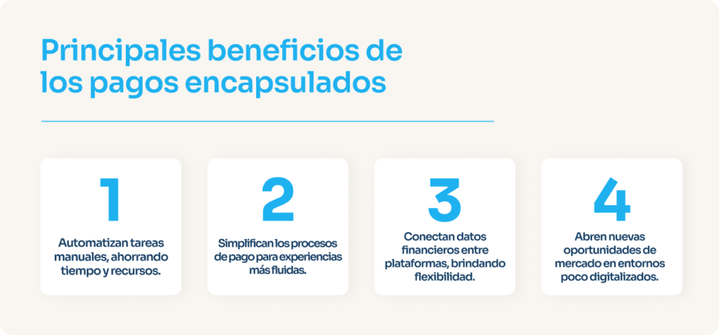 beneficios de los pagos encapsulados