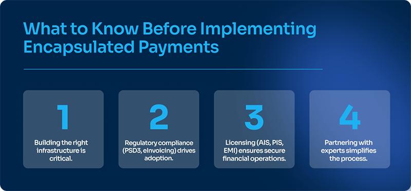 encapsulated payments implementation